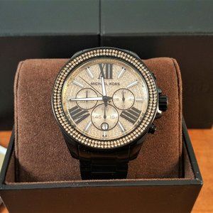 Michael Kors Women's Wren Black Watch MK5961